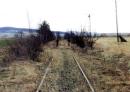 Fragment byej linii kolejowej Kamienna Gra-Okrzeszyn